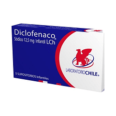 Diclofenaco Infantil 5 mg x5 Supositorios