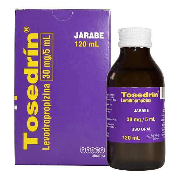 Tosedrin 30 mg/5 ml  x120 ml Jarabe 