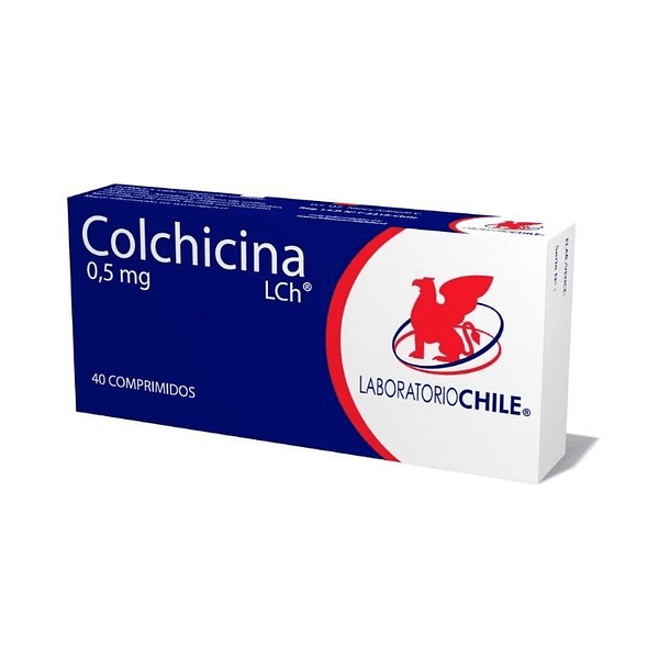 Colchicina 0,5 mg  x40 Comprimidos 