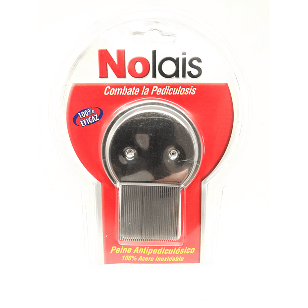 Nolais Peine Antipediculosico Acero   x1 Unidad 