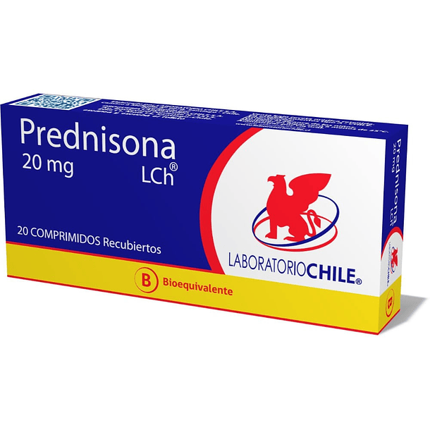 Prednisona 20 mg x20 Comprimidos 