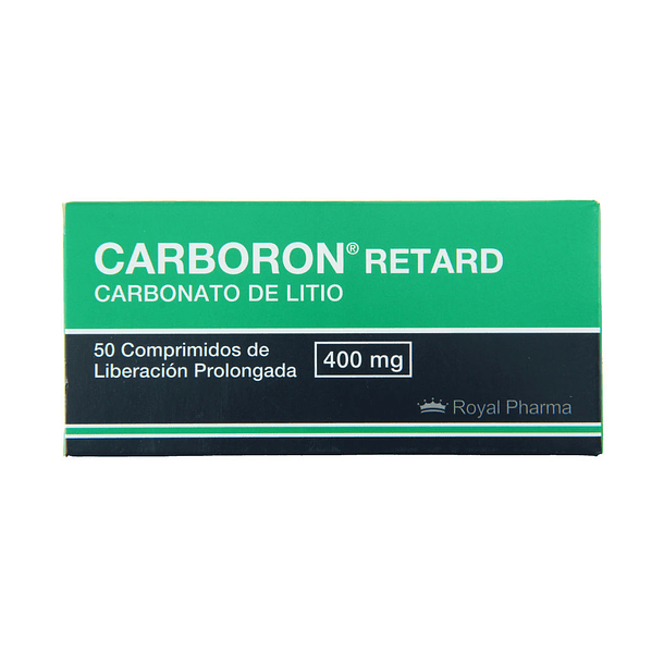 Carboron Retard 400 mg  x50 Comprimidos 