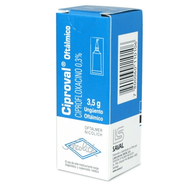 Ciproval 0,3% x3,5Gr Unguento 