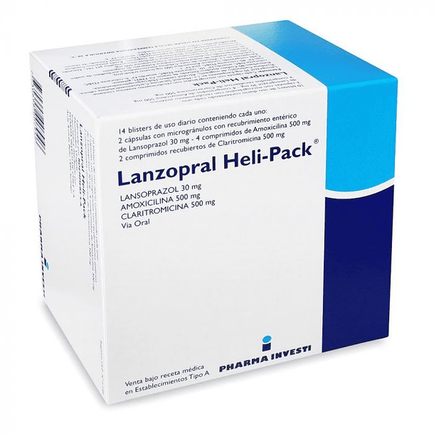 Lanzopral Heli-Pack   x14 Blister 