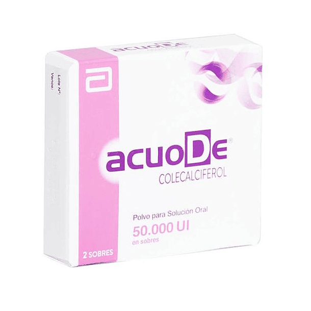 Acuode 50.000Ui x2 Sobres 