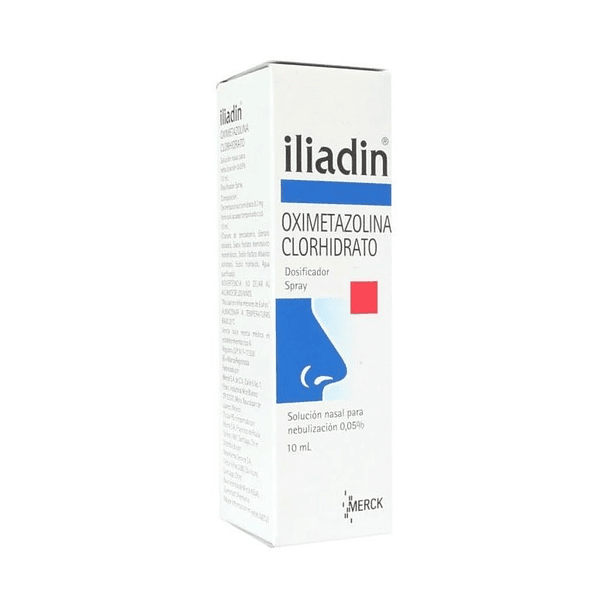 Iliadin 0,05% x10 ml Spray 