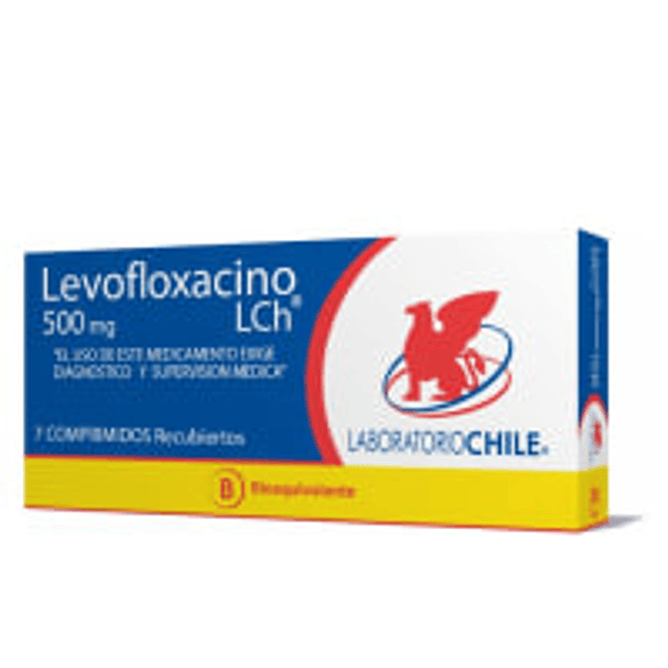 Levofloxacino 500 mg x 30 Comprimidos 