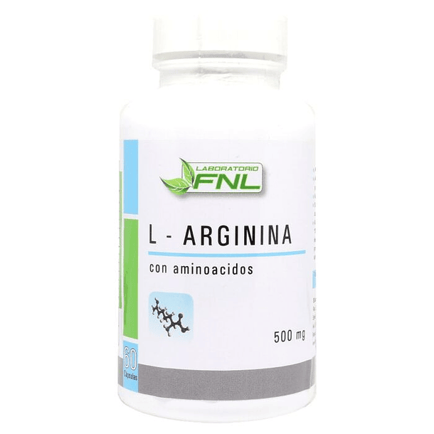 L Arginina 500 mg  x60 Cápsulas 