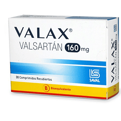 Valax 160 mg  x30 Comprimidos