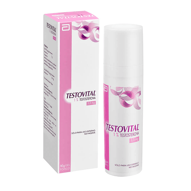 Testovital 1%  x30Gr Gel Tópico 