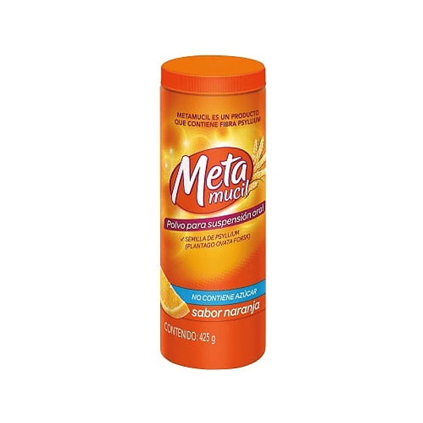 Metamucil Naranja x425Gr Polvo 