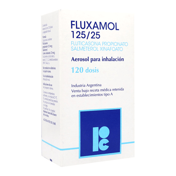 Fluxamol Hfa 125Mcg/25Mcg x120 Dosis 