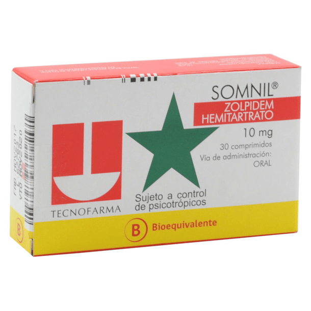 Somnil 10 mg  x30 Comprimidos 