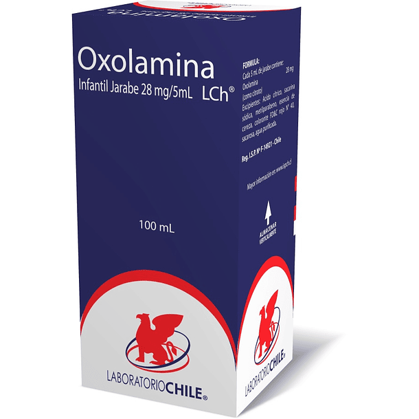 Oxolamina Infantil 28 mg/5 ml  x100 ml Jarabe 