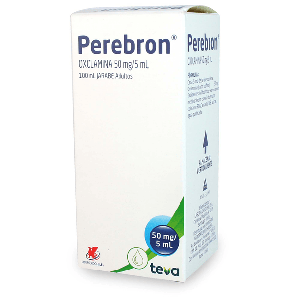 Perebron 50 mg/5 ml  x100 ml Jarabe 