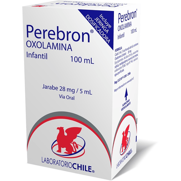 Perebron Infantil 28 mg/5 ml  x100 ml Jarabe 