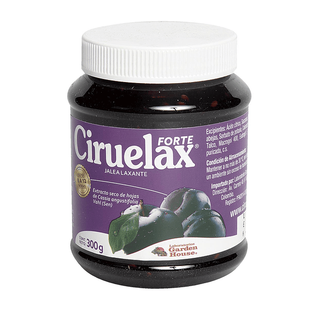 Ciruelax Forte   x300Gr Jalea Laxante 