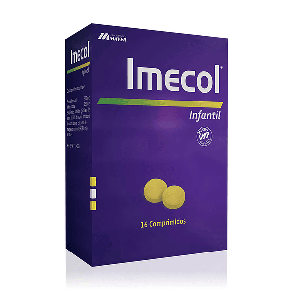 Imecol Adulto 500 mg/200 mg x8Gr Comprimidos 