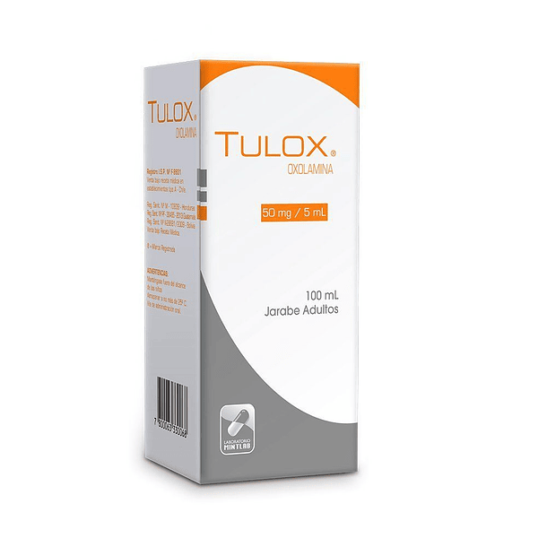 Tulox Adultos 50 mg/5 ml  x100 ml Jarabe 