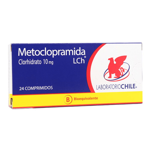 Metoclopramida 10 mg x24 Comprimidos 