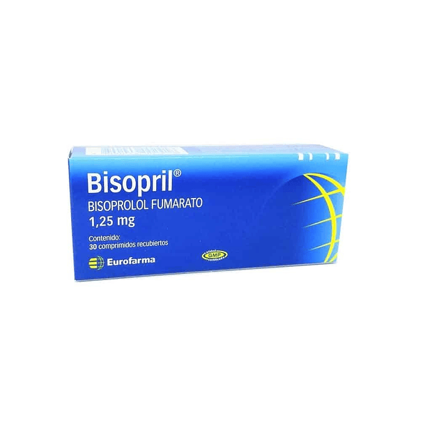 Bisopril 1,25 mg  x30 Comprimidos 
