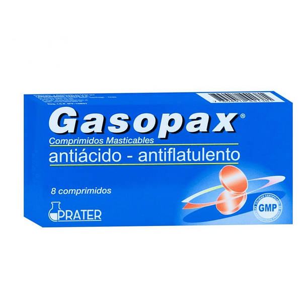 Gasopax   x8 Comprimidos 