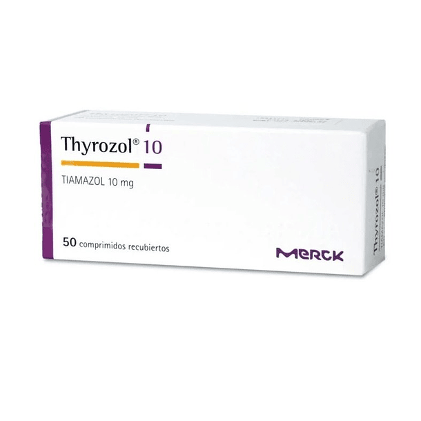 Thyrozol 10 mg  x50 Comprimidos 