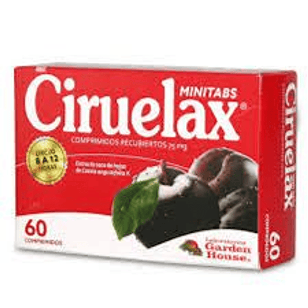 Ciruelax Minitabs 75 mg  x60 Comprimidos 