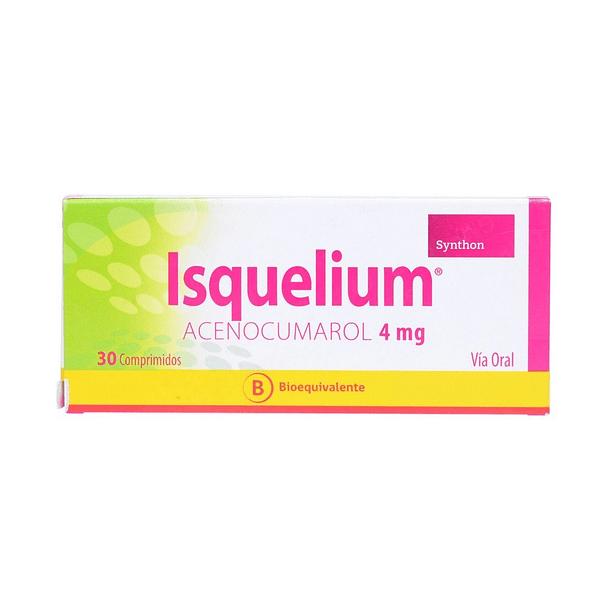Isquelium 4 mg  x30 Comprimidos 