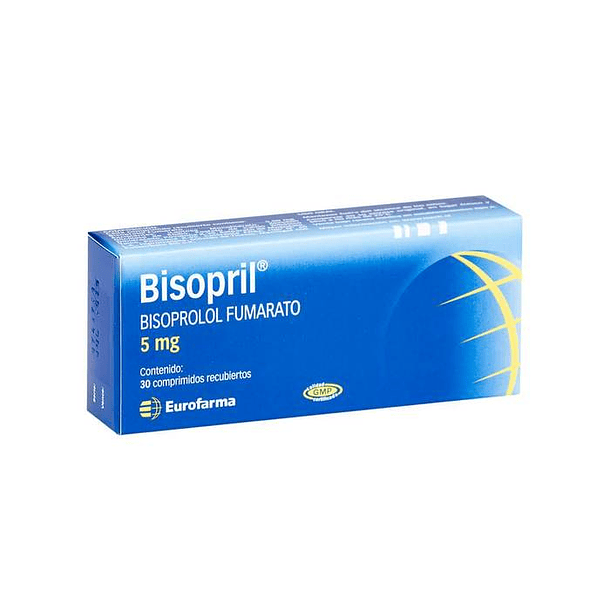 Bisopril 5 mg  x30 Comprimidos 
