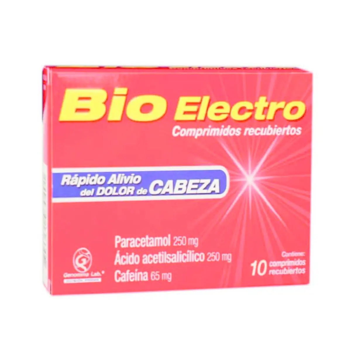 Bio Electro 250 mg x10 Comprimidos