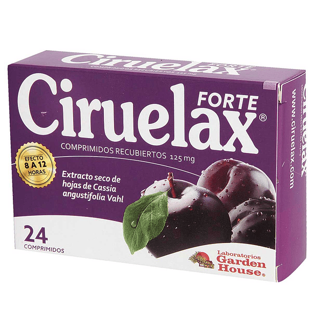 Ciruelax Forte 125 mg x24 Comprimidos 