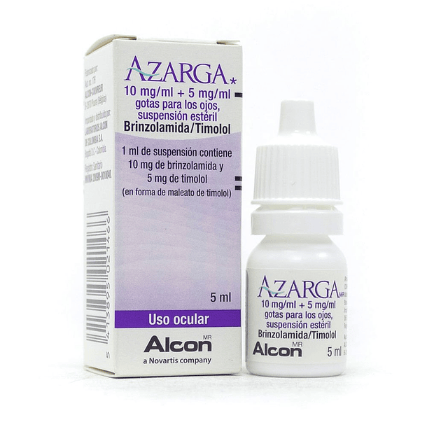Azarga 1%/0,5% x5 ml Suspension Oftalmica 