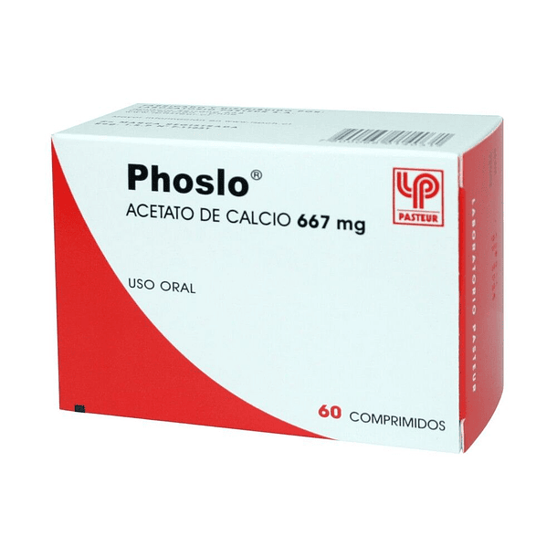 Phoslo 667 mg  x60 Comprimidos 
