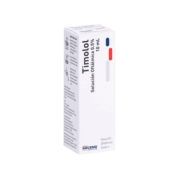 Timolol 0,5% x10 ml Solucion Oftalmica 