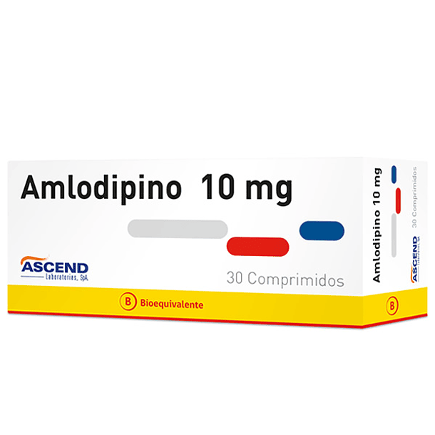 Amlodipino 10 mg x30 Comprimidos 