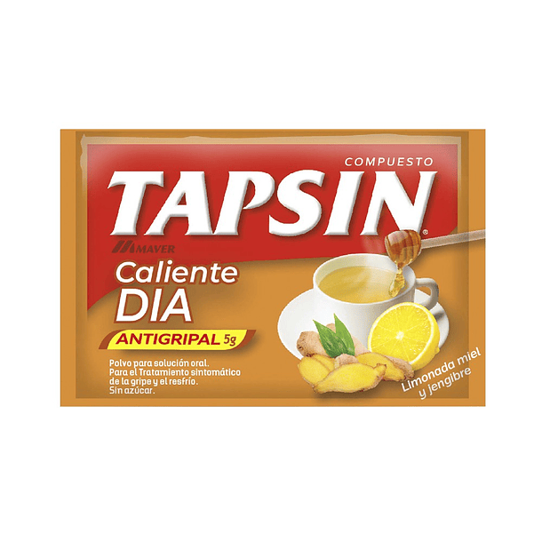 Tapsin Limon/Miel/Jengibre Dia x 30 Sobre 