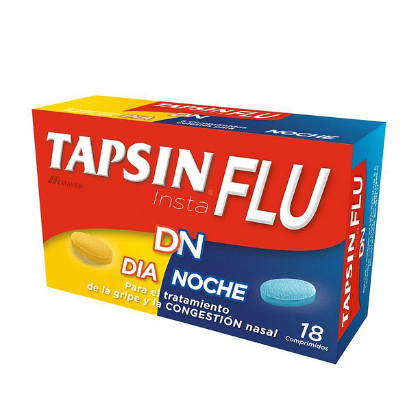 Tapsin Dia Noche Instaflu 500 mg x12 + 6 Comprimidos 