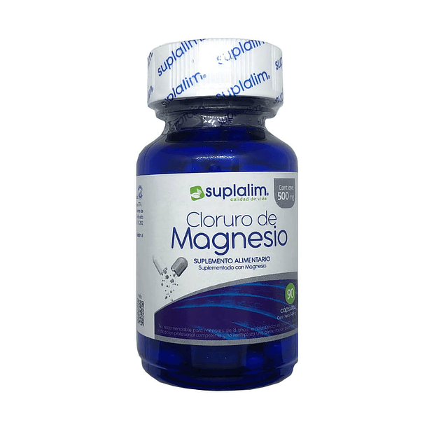 Cloruro De Magnesio 500 mg x90 Capsulas 