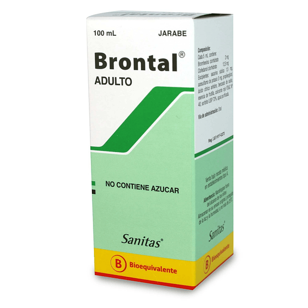 Brontal Adulto   x100 ml Jarabe 