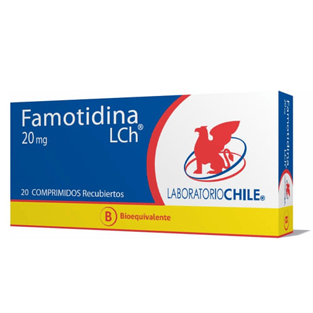 Famotidina 20 mg x20 Comprimidos 