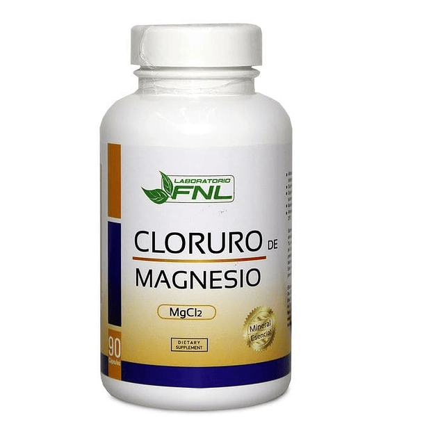 Cloruro De Magnesio 500 mg  x90 Capsulas 