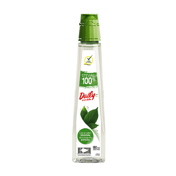 Endulzante Líquido Stevia Balanceado x180 ml Gotas 