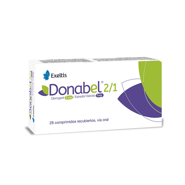 Donabel 2/1 2 mg/1 mg  x28 Comprimidos 