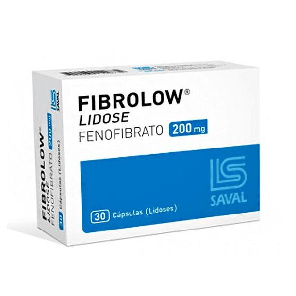 Fibrolow Lidose 200 mg  x30 Cápsulas 