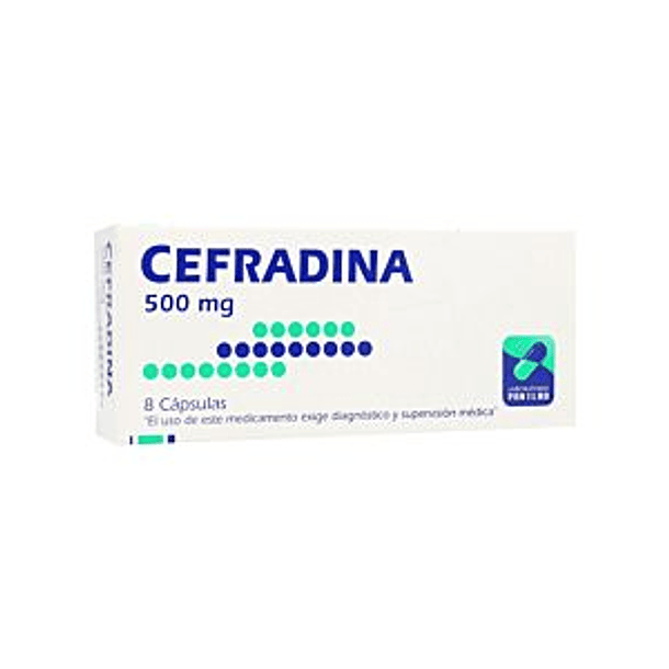 Cefradina 500 mg  x8 Cápsulas 