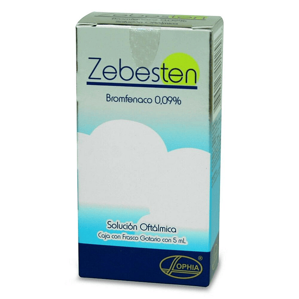 Zebesten 0,09%  x5 ml Solución Oftálmica 
