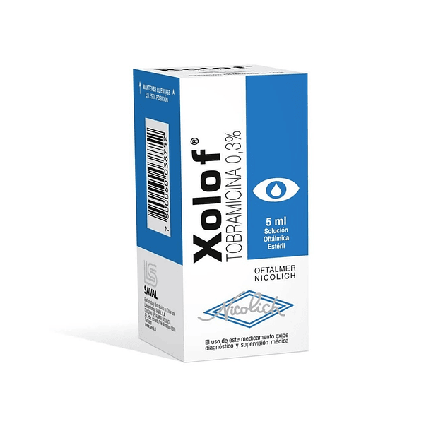 xolof 0,3% x5 ml Solucion Oftalmica 