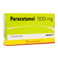 Paracetamol 500 mg x16 Comprimidos