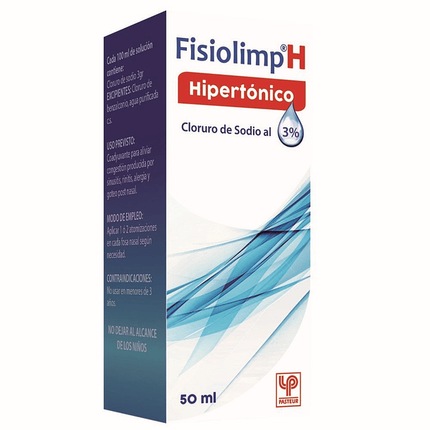 Fisiolimp Hipertónico   x50 ml Solución Nasal 